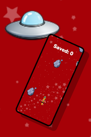 Red Space - Cosmonaut Saving Screenshot 3