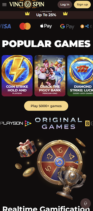VinciSpin Screenshot 0