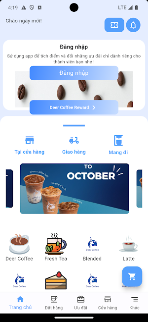 Deer Coffee Screenshot 1