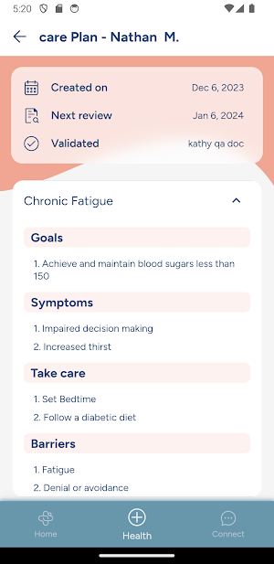 HealthyConnect Companion Screenshot 2