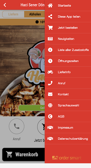 Haci Sener Dönerhaus Zwickau Screenshot 2