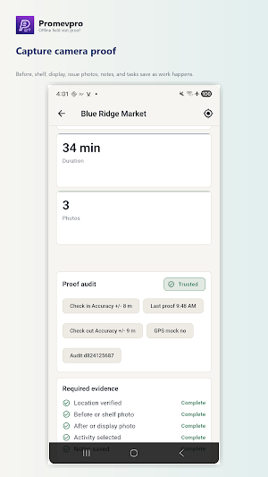 Promevpro - Proof of Work Screenshot 1