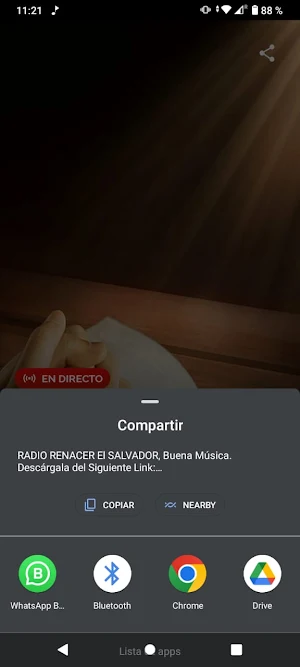 Radio Renacer El Salvador Screenshot 1