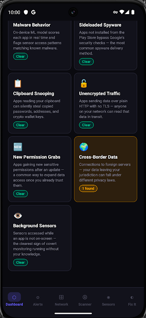 PrivacyGuard - Mobile Security Screenshot 1