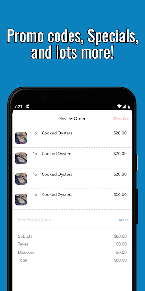 Island Seafood Screenshot 2