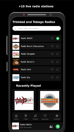 Trinidad and Tobago Radios Screenshot 0