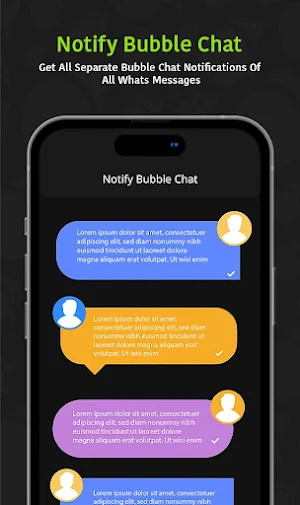 Bubble Chat - Bubble Message Screenshot 2