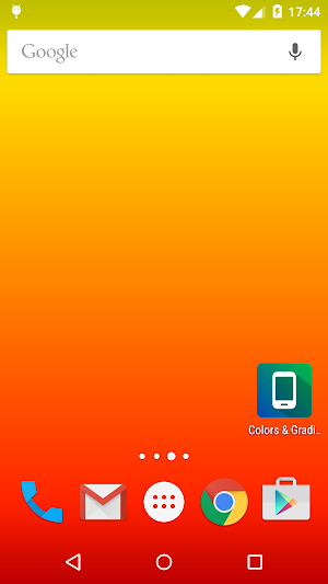 Colors & Gradients Wallpaper Screenshot 1