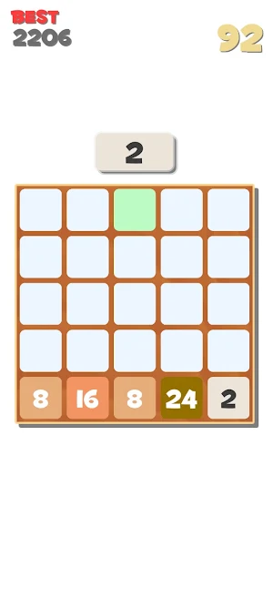 Casual 2048 Puzzle Screenshot 2