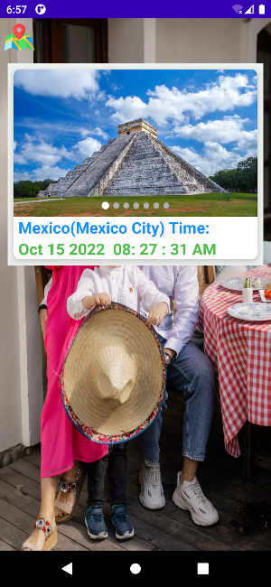 Mexico Clock(Mexico City) Screenshot 1