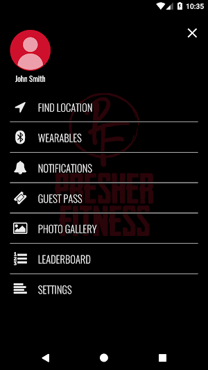 Presher Fitness Screenshot 2