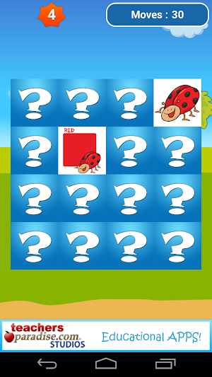 Match Colors! Kids Memory Game Screenshot 3