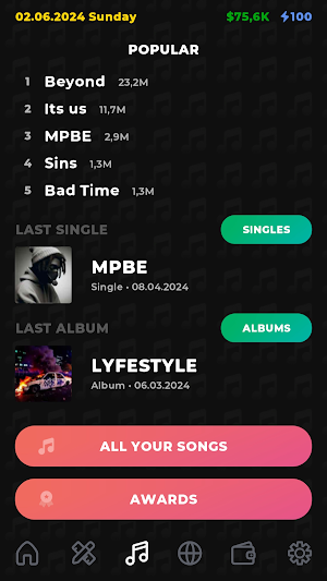 Rapper Life Simulator Screenshot 2
