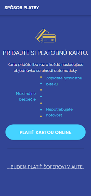 TONY Taxi Trenčín Screenshot 1