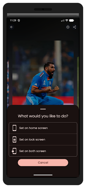 Mohammed Shami Wallpaper HD Screenshot 3