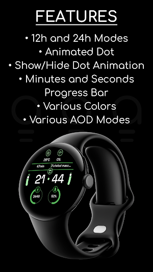AD Flux - Watch Face Screenshot 3