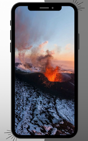 Volcano Wallpaper Screenshot 3