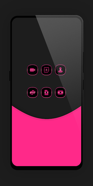 Dazzling Pink Icon Pack Screenshot 1
