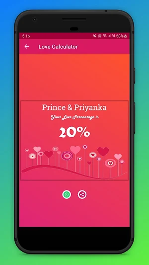 Love Calculator Screenshot 2
