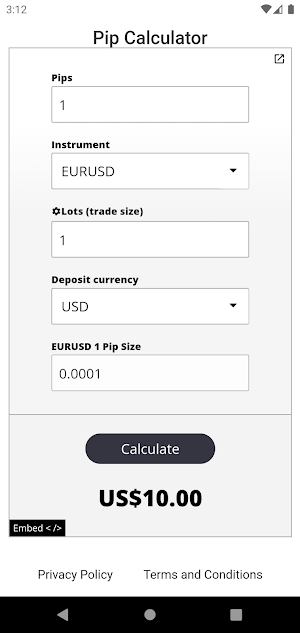 Trading Tools Pro Screenshot 3