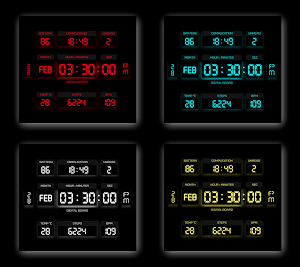 Digital Board Watch Face Screenshot 1