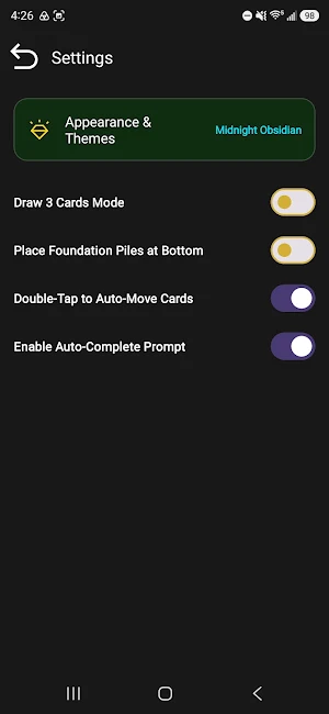 Classic Solitaire for Seniors Screenshot 3