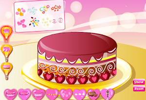 Decorate Cake -Games for Girls Screenshot 2