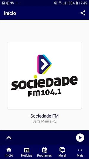 Sociedade FM Screenshot 1
