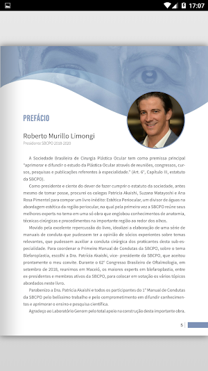 1º Manual de Condutas de Blefaroplastia Screenshot 3