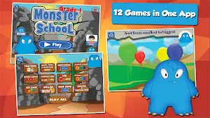 Monster Grade 1 Fun Games Screenshot 0