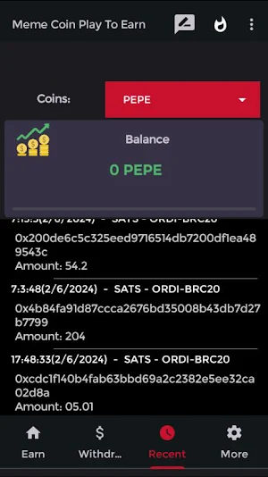 Meme Coin Play To Earn Screenshot 3
