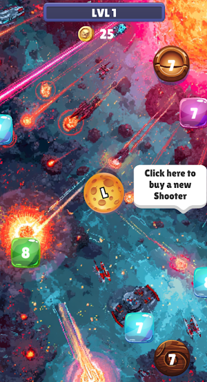 Planet defence : 2d Game Screenshot 0