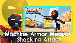 Stickman Fighting Crime Screenshot 0