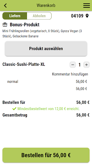 Shinto Sushi Leipzig Screenshot 1