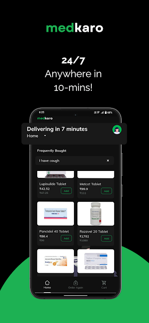 Medkaro: Medicines in 10-Min Screenshot 2