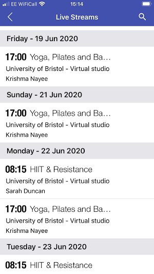 University of Bristol Sport Screenshot 3