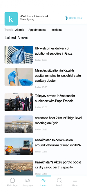 KazInform Screenshot 2