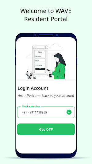 Wave Resident App Screenshot 0
