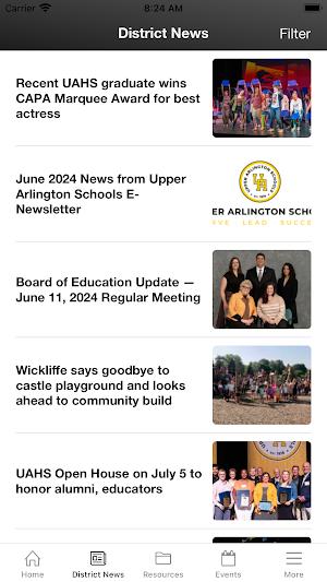 Upper Arlington Schools Screenshot 1