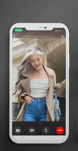 Fake Kika Kim Prank video call Screenshot 2