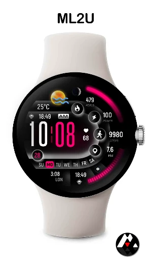 ML2U 281 Watch Face Screenshot 3