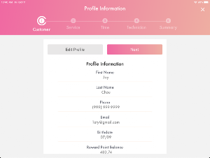 Thepronails POS Screenshot 2
