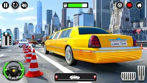 Car Taxi Parking: Limo car Sim Screenshot 3