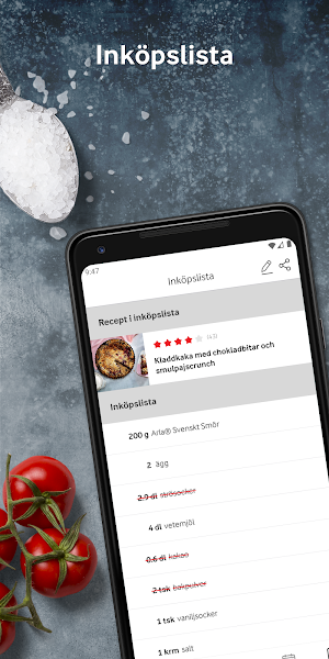 Arla Köket Recept - baka och laga mat Screenshot 2