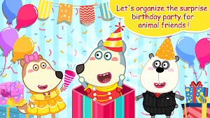 Wolfoo Prepares Birthday Party Screenshot 0