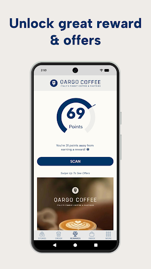 Qargo Coffee Rewards Screenshot 1
