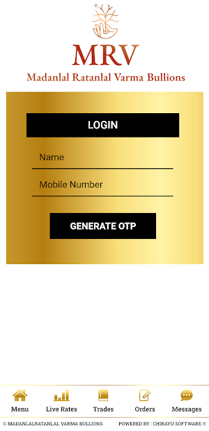 MadanlalRatanlal Varma Bullion Screenshot 2