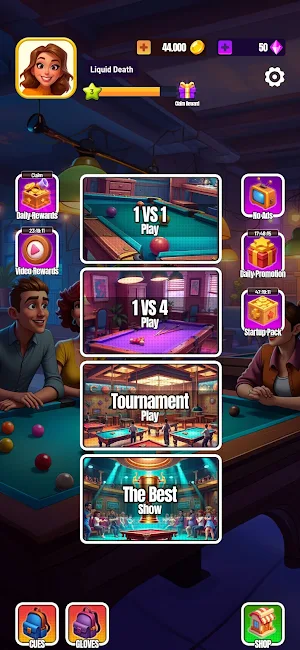 Pool Strike tournament offline Screenshot 0