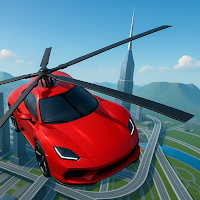 SkyRescue: Flying Car Sim