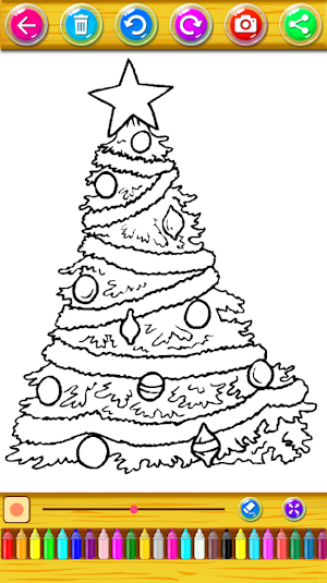 Christmas Coloring Screenshot 0